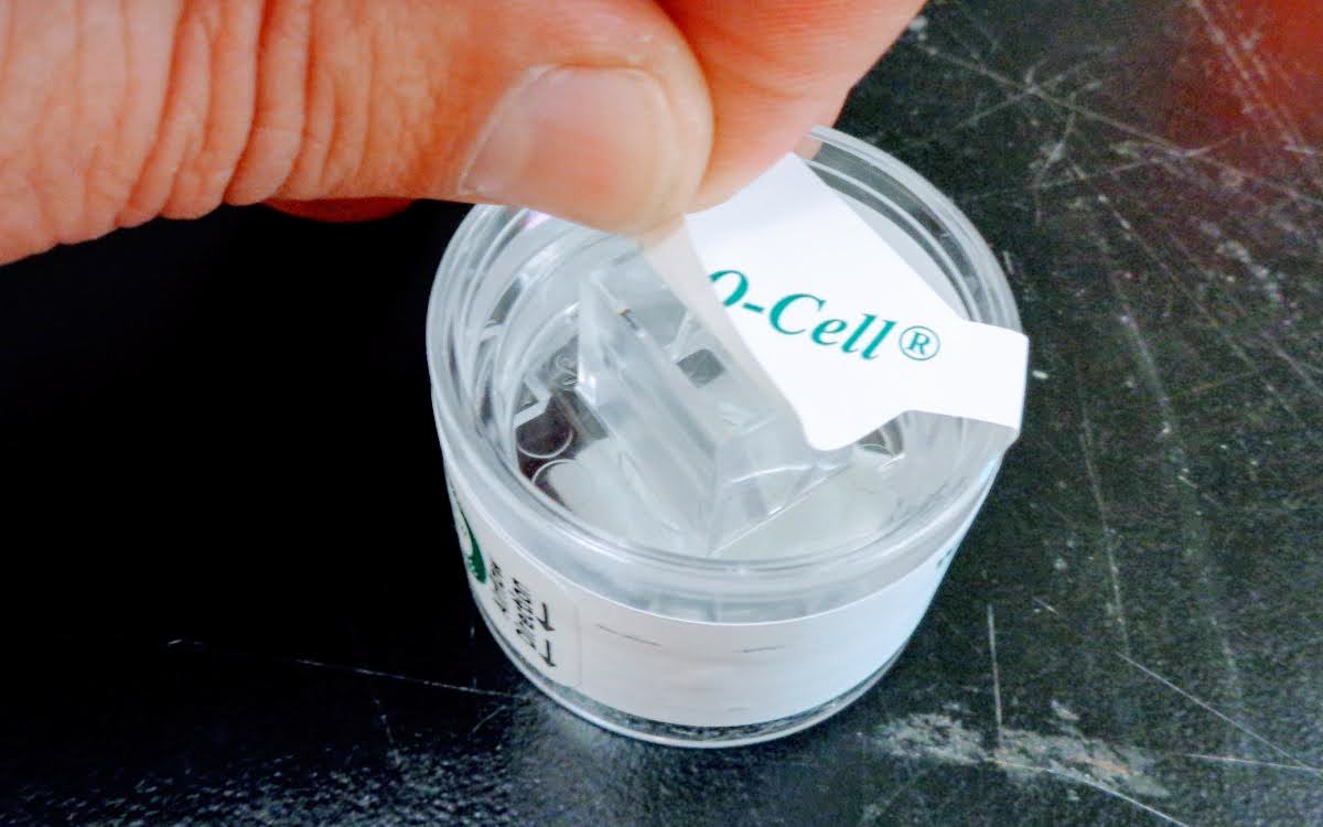Calibrated Air-O-Cell optical mold spore trap cassette air sample collection