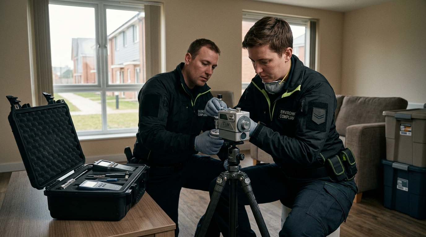 Military housing environmental compliance inspection