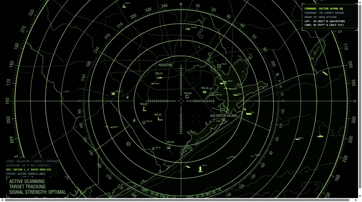 Envirogyn Texas Gulf Coast Theater Coverage Radar Map